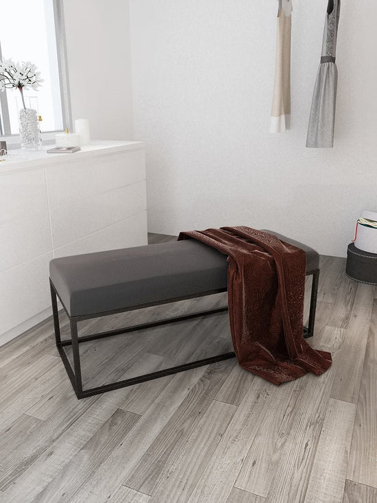 Stil Bench Metal Siyah Ayak
