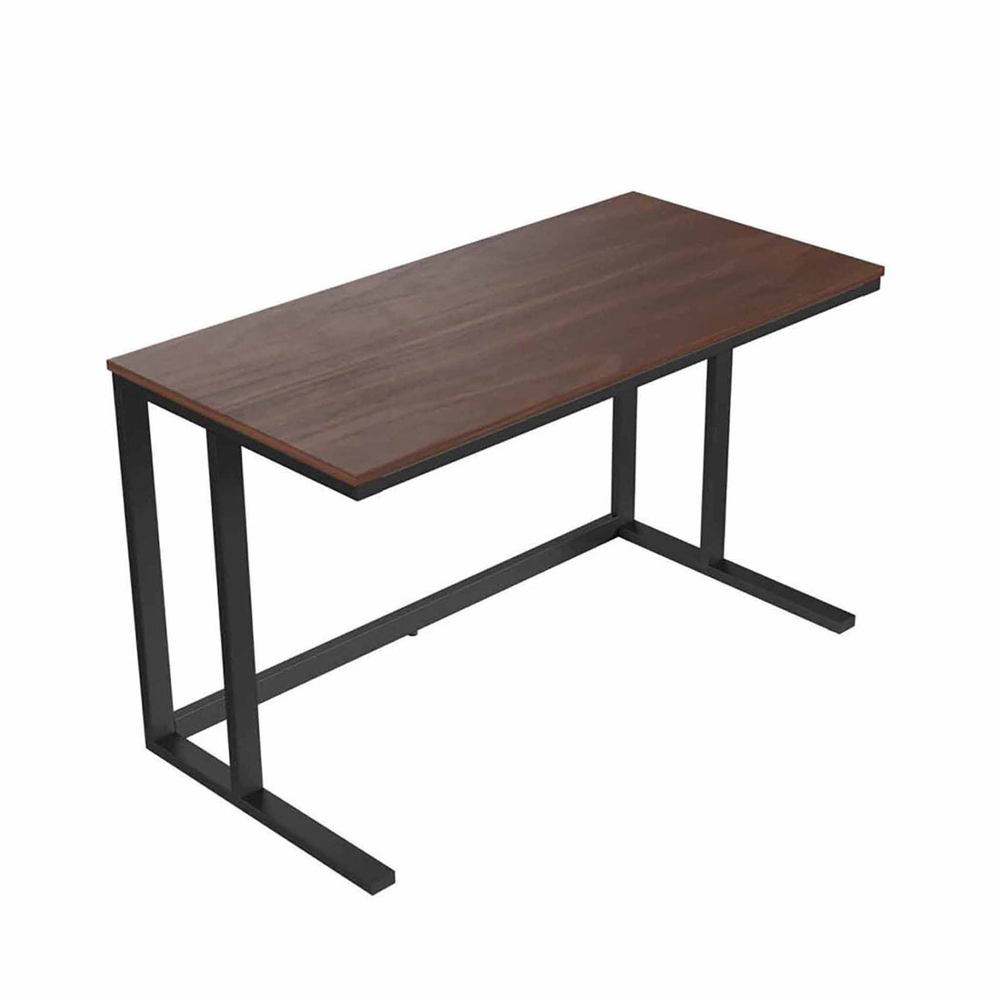 Tekli Desk Çalışma Masası Siyah Ayak
