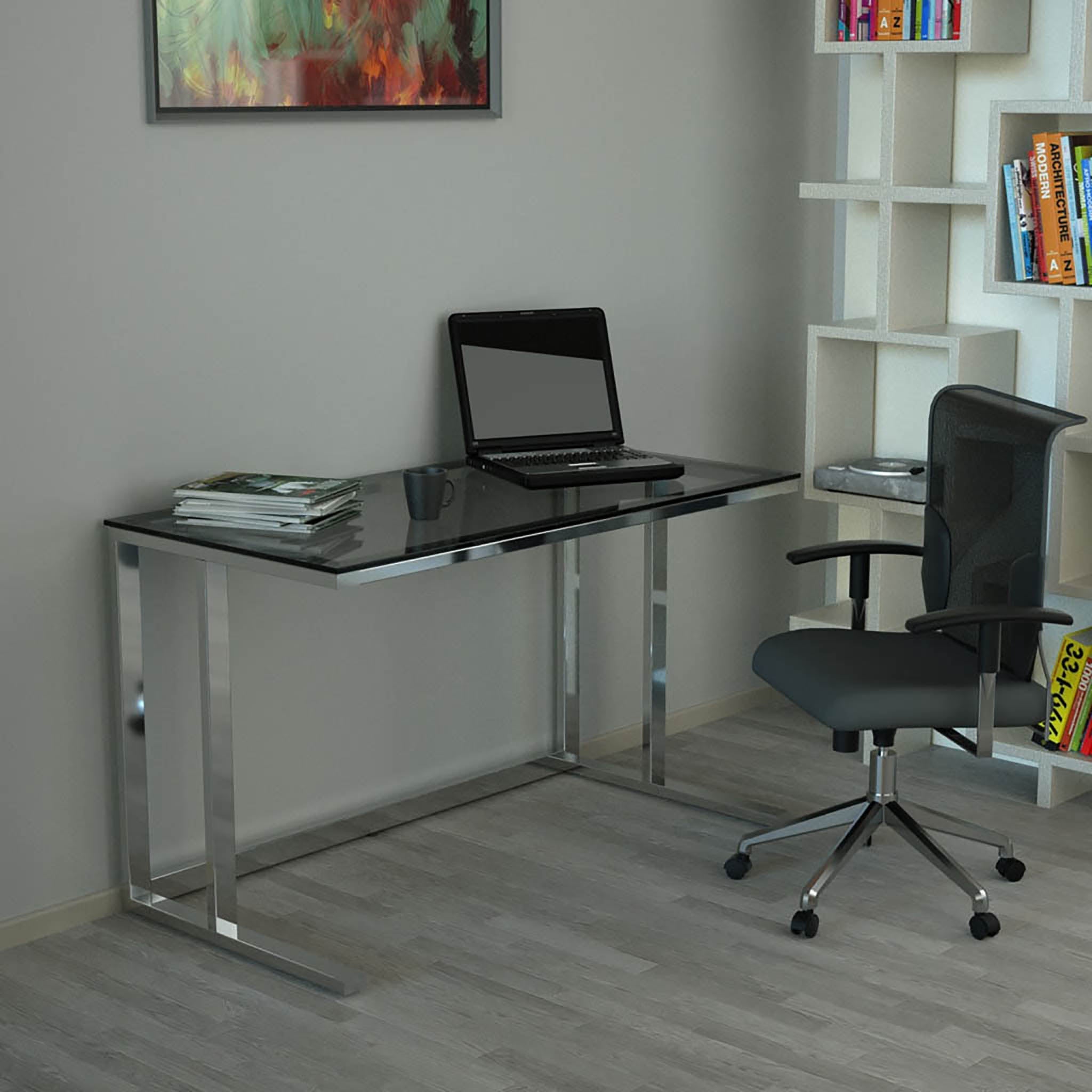 Tekli Desk Çalışma Masası Paslanmaz Ayak