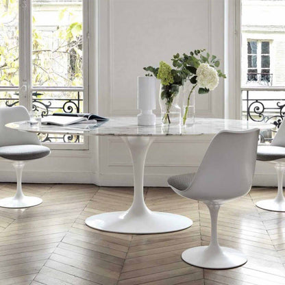 Tulip Beyaz Geniş Masa