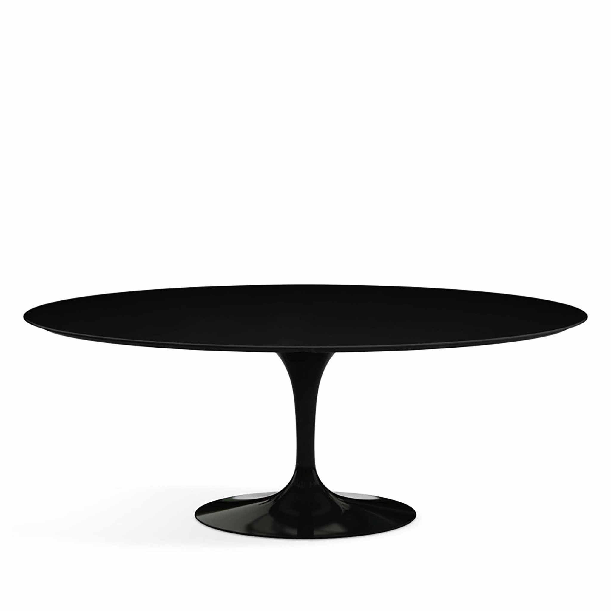 Tulip Siyah Geniş Masa