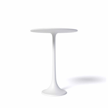 Tulip Beyaz Yan Sehpa