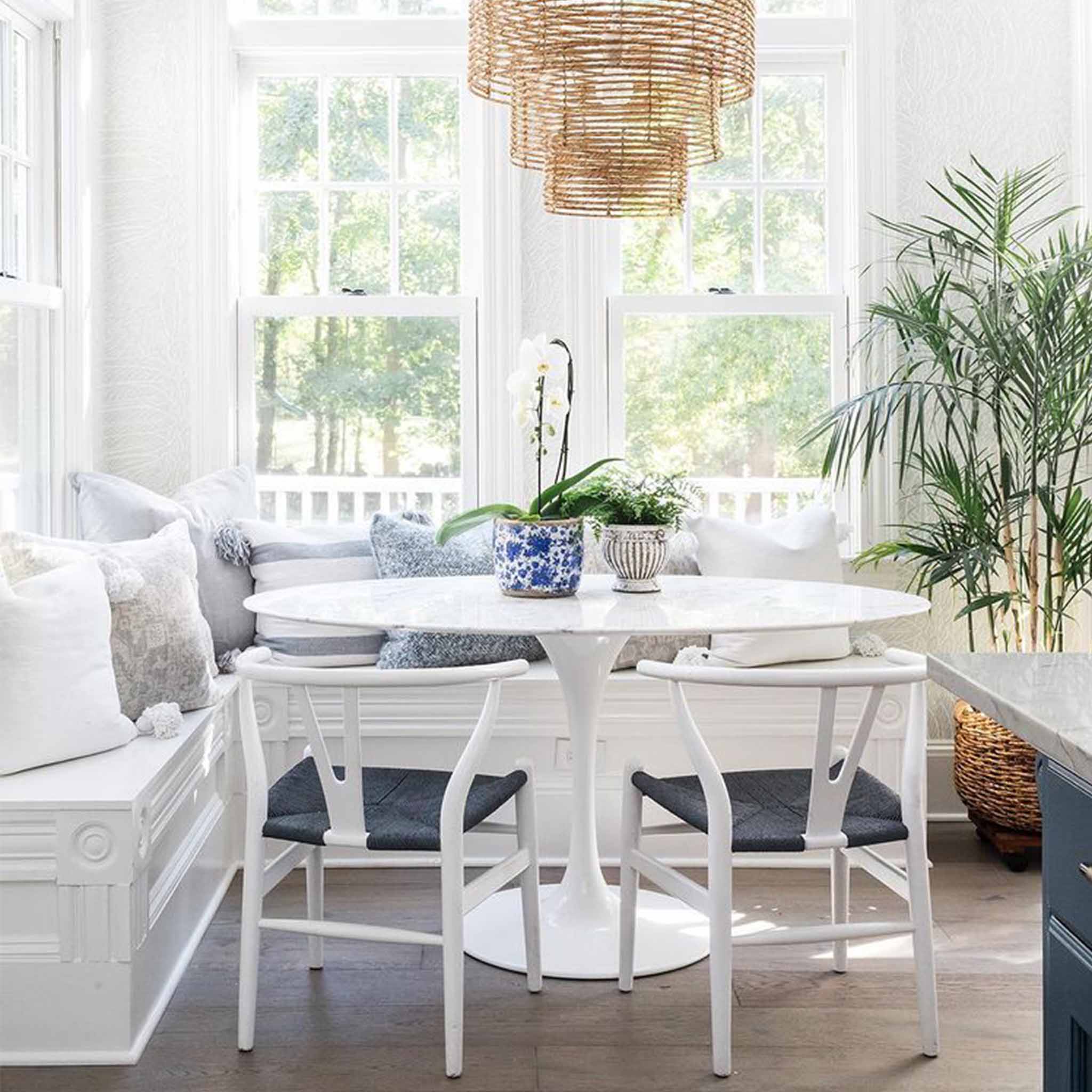 Tulip Beyaz Masa Çap 100