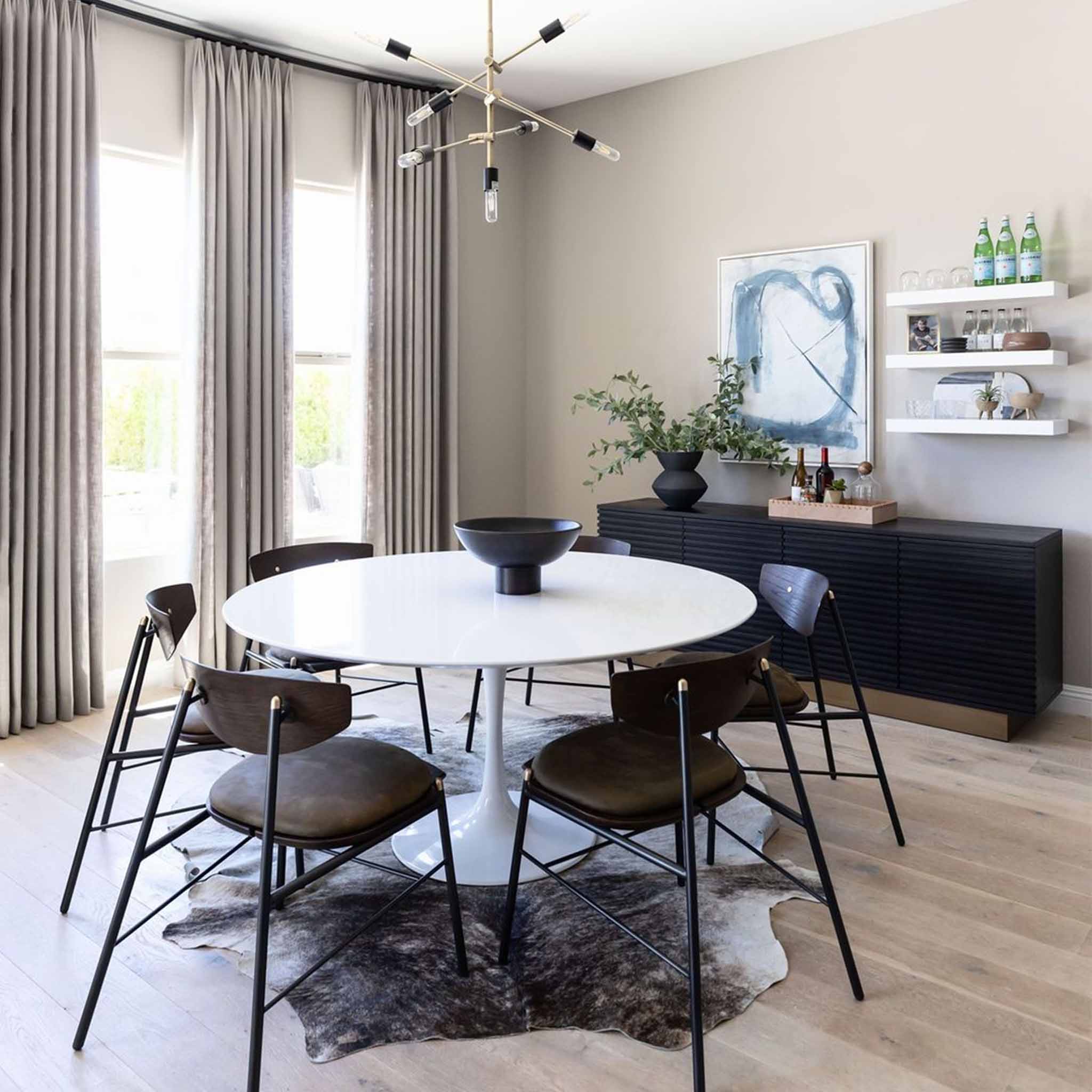 Tulip Beyaz Masa Çap 100