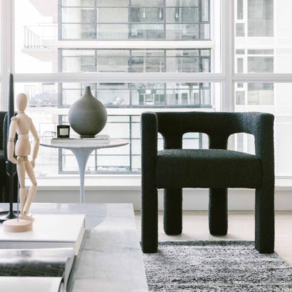 Tulip Beyaz Yan Sehpa