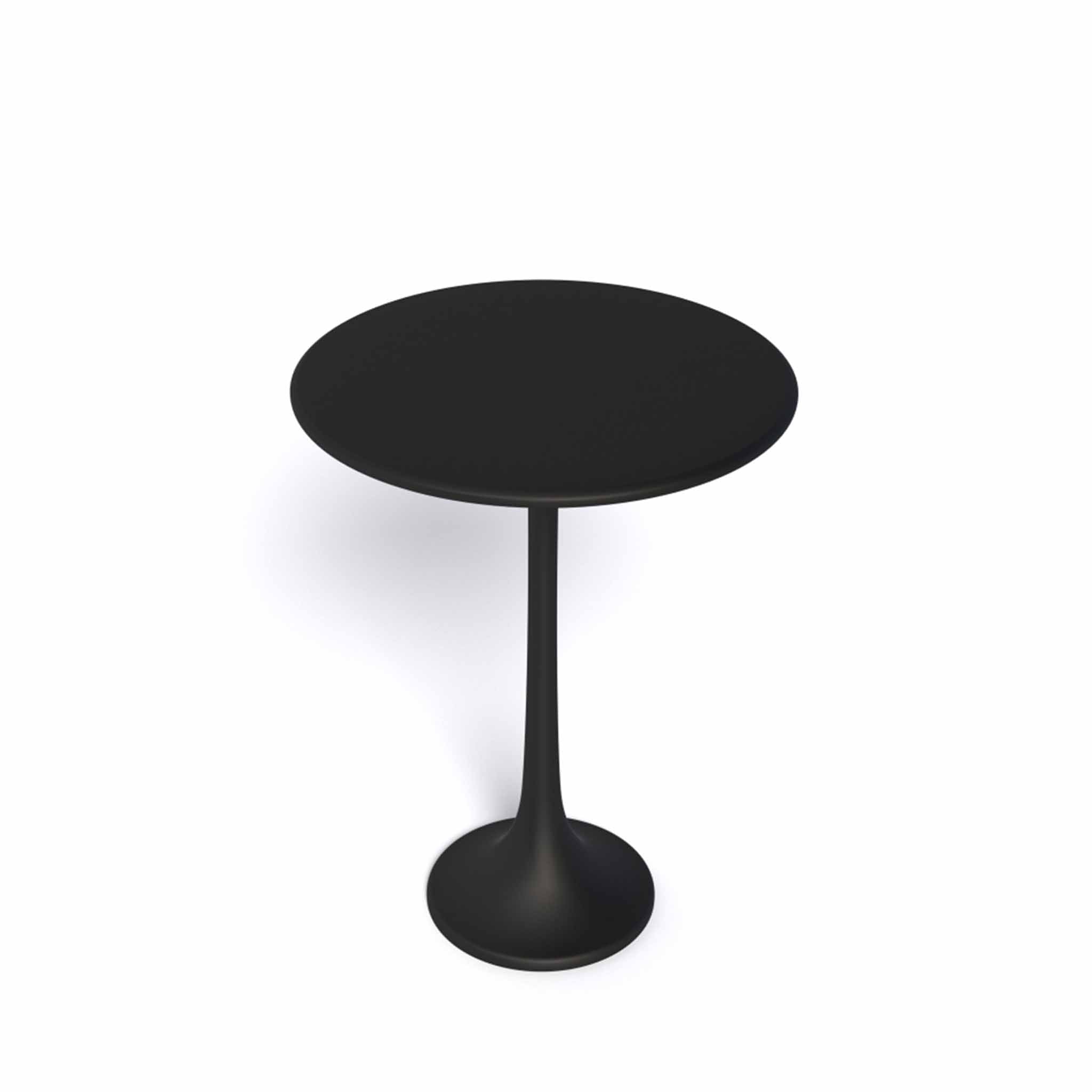 Tulip Siyah Yan Sehpa