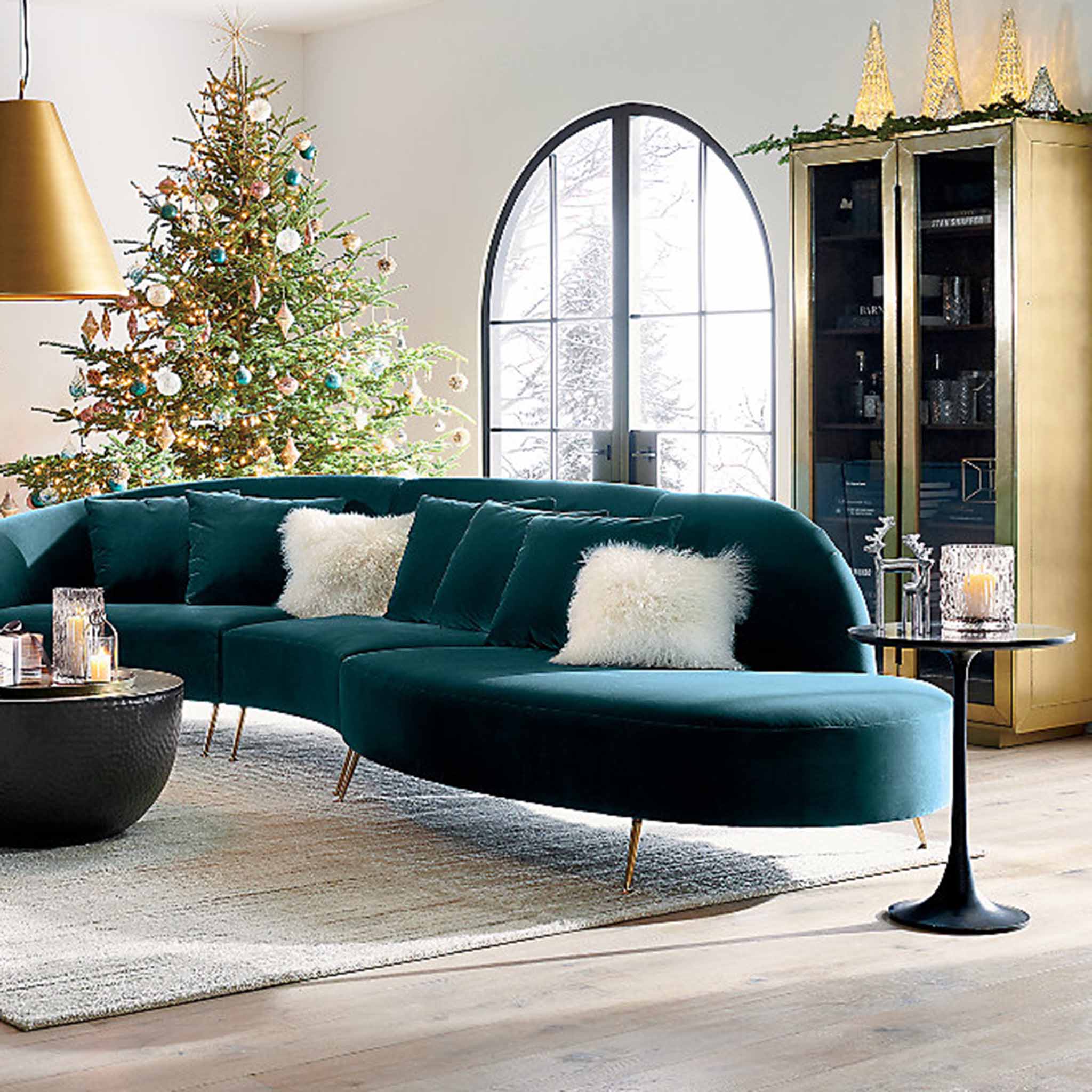 Tulip Siyah Yan Sehpa